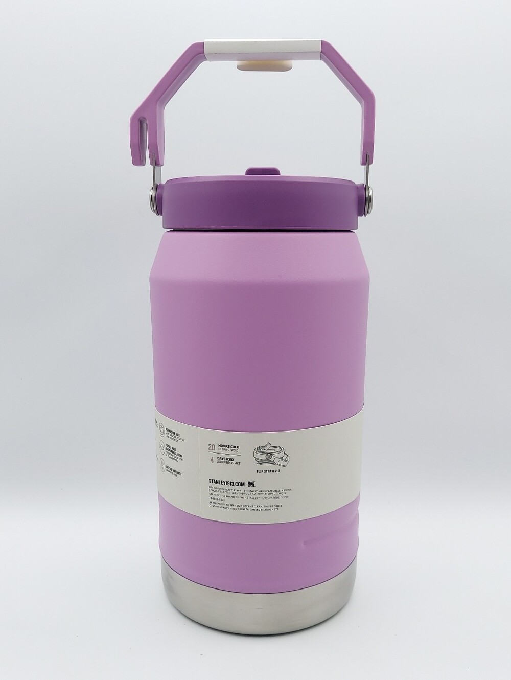 Stanley The IceFlow™ Flip Straw Jug | 64 OZ - Lilac - Picture 2 of 5